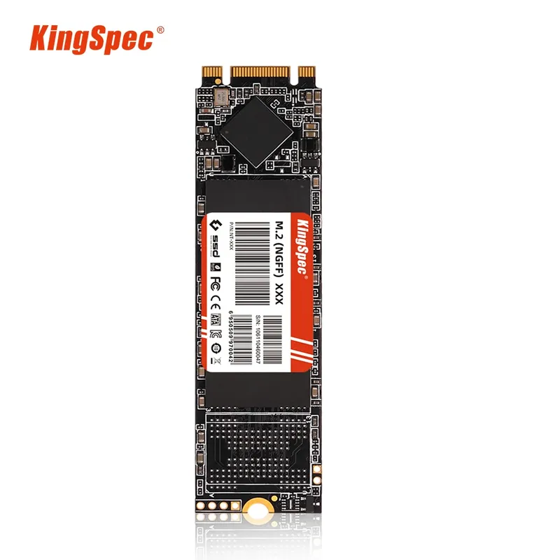 KingSpec M2 SSD 512 GB SATA SSD 1 TB 128 GB 256 GB 2T 4T SSD M.2 SSD 2280 NGFF Festplatte Internes Solid-State-Laufwerk für Laptop