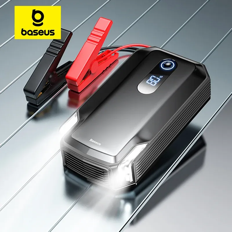 Baseus 20000 mAh Auto Starthilfe Power Bank 2000 A 20000 mAh Auto Batterie Ladegerät Auto Notfall Booster Start Gerät Starthilfe