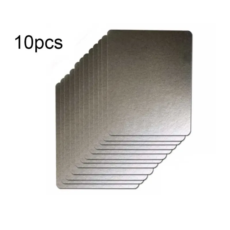 10 Stück Mikrowellenherd Glimmerplatte Glimmerplatte für Mikrowellenherd Toaster Haartrockner Wärmer 12 x 15 cm