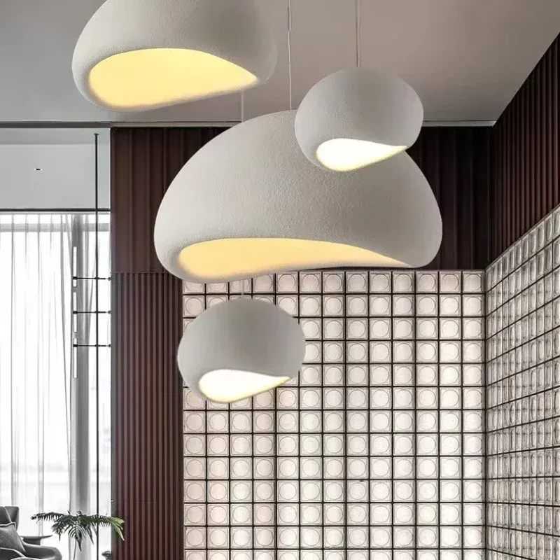Nordic Wabi Sabi Decke Anhänger Lampen Kronleuchter Bar Esszimmer Hause dekoration Glanz Beleuchtung Salon Hängen Lichter Leuchten