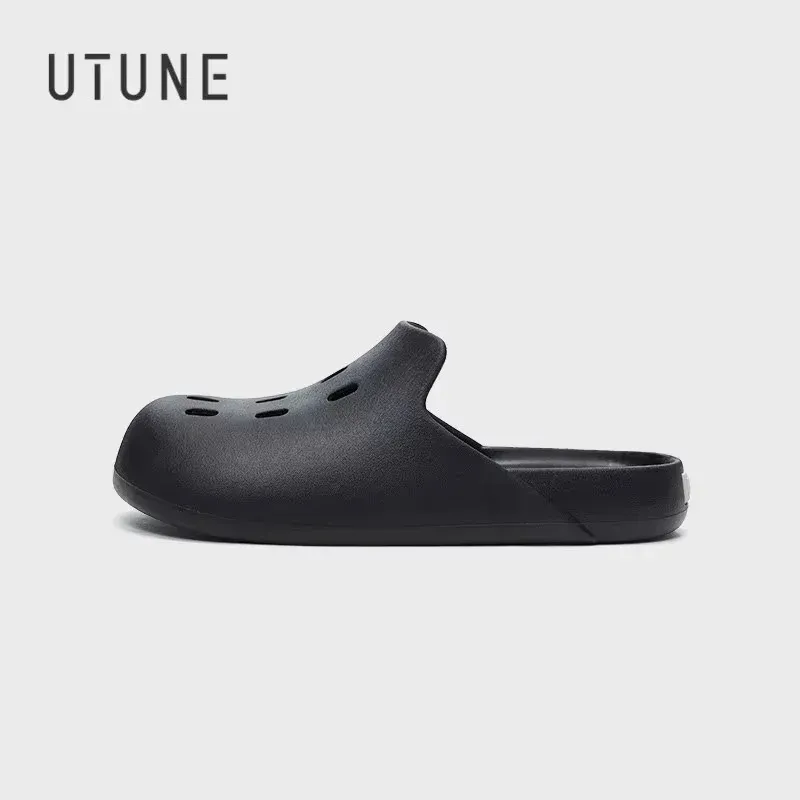 UTUNE Mules Hausschuhe für Herren, Schuhe, Damen, 2026, Trend, Outdoor-Hausschuhe, Indoor-Sandalen, Rutschen, EVA, weich, rutschfest, gemütlich, Wolkengefühl
