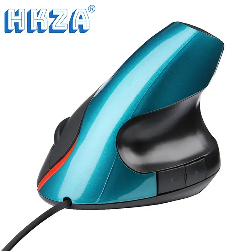 Ergonomische vertikale Maus, USB-Stecker, kabelgebunden, für die rechte Hand, Computer-Gaming-Mäuse, 1,5 m Linienlänge, optische Maus, Gamer-Maus für Laptop-PC