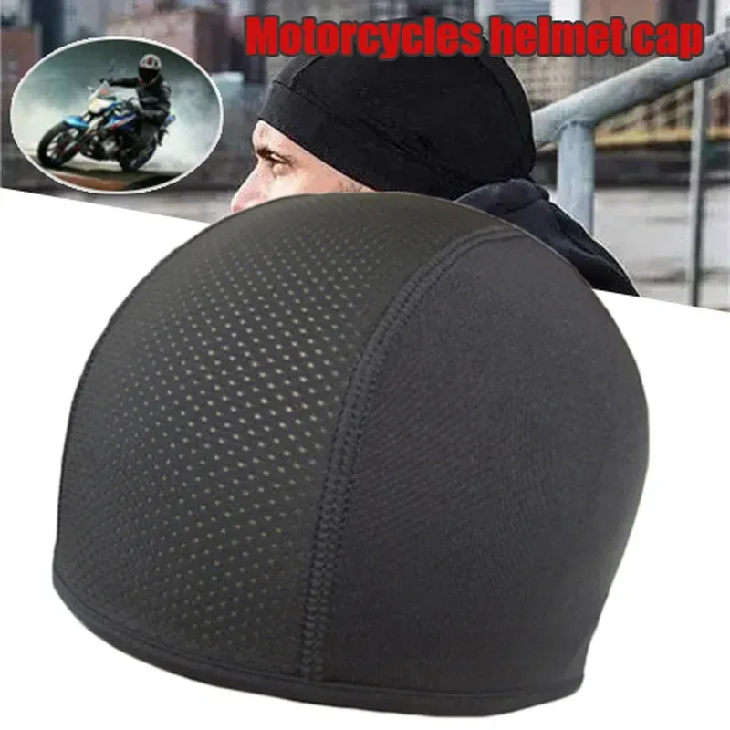 Radfahren Cap Atmungsaktiv Helm Inneren Sommer Schnell trocknende Schweiß Wicking Hut Männer Frauen Motorrad Sturmhauben Sport Hut Kappe