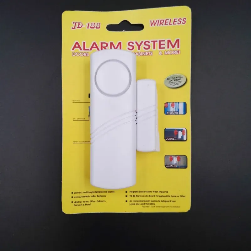 Alarm Tür Sicherheit Schutz Fenster Wireless Einbrecher mit Magnetische Sensor Home Sicherheit Wireless Länger System 90dB Großhandel