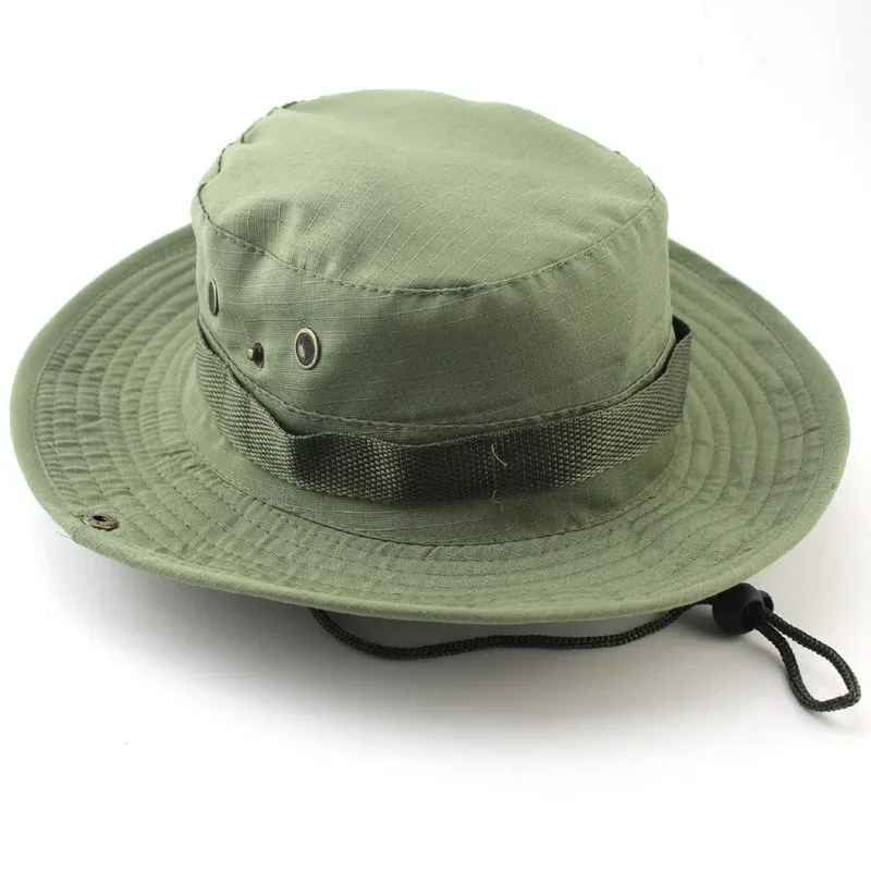 Camouflage Taktische Kappe Boonie Eimer Hut Caps Camo Männer Outdoor Sport Sonne Eimer Kappe Angeln Wandern Jagd Hüte