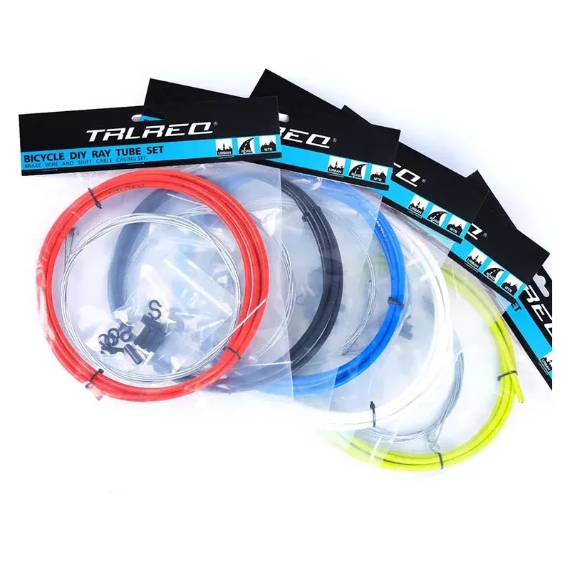 Fahrrad Bremse/Shift Kabel & Gehäuse Gruppe Sets Für MTB Fahrrad Straße Fahrrad Schalthebel Schaltwerk/Bremse kits draht Rohr Linie Schlauch
