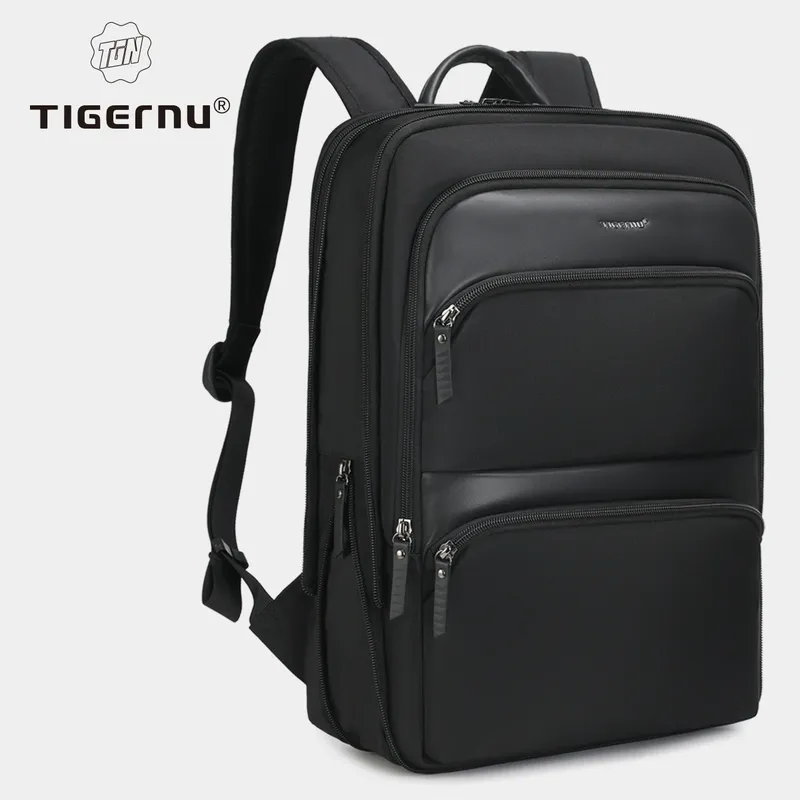 Tigernu Erweiterbar Rucksack Männer Dünne Taschen Für Männer Reise Rucksack Wasserdichte Männliche 15,6 zoll Laptop Rucksack Tasche Mochilas Rucksack