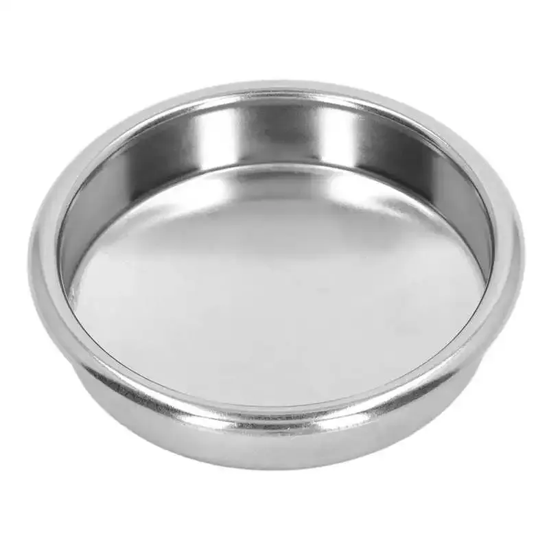 58mm Kaffee Maschine Rückspülung Einsatz Korb Blind Filter Kaffee Maker Rückspülung Reinigung Blind Schüssel Kaffee Zubehör