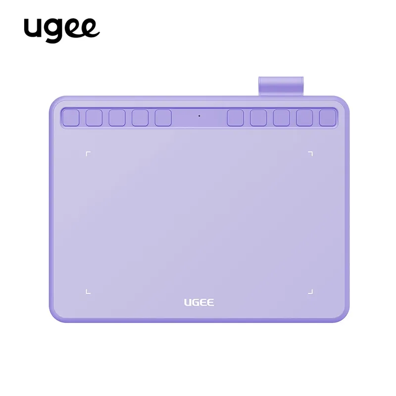 UGEE S640 Grafiktablett 6,3 x 4 Zoll Digitale Zeichentabletts mit batterielosem Stift 10 Shortcuts Unterstützt Android Windows Mac