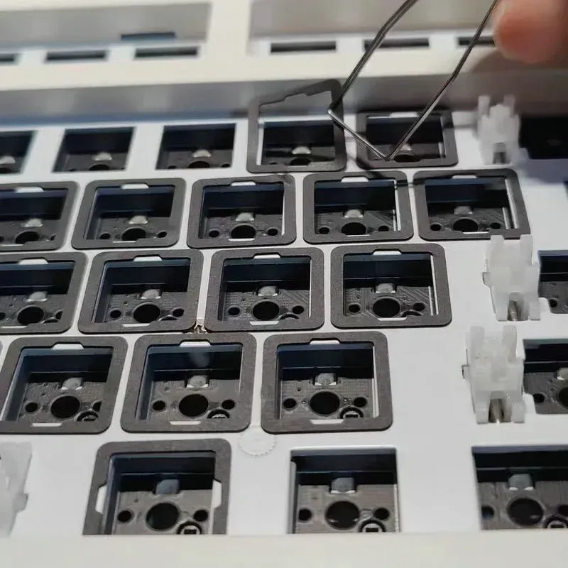 120Pcs Poron IXPE EVA Pad Für Hot Swap Mechanische Tastatur Schalter Reduzieren Lärm DIY Tastatur Kits Stumm Schaum Pads