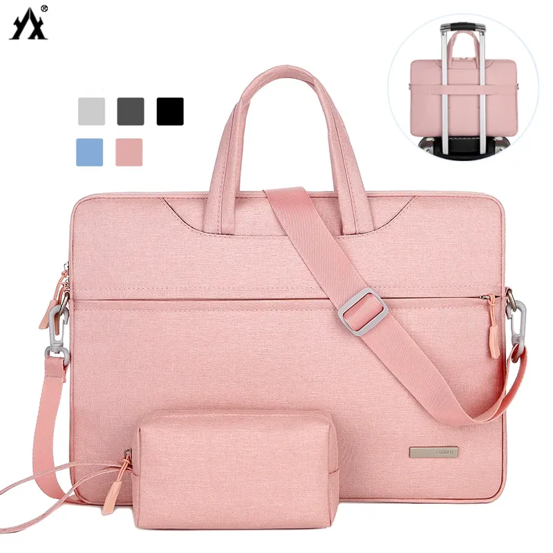 Laptop-Hülle Tasche Hülle 12 13,3 15,6 14 Zoll Schulter Notebook-Tasche für MacBook Air Pro M1 M2 Lenovo Dell Huawei Handtasche Aktentasche