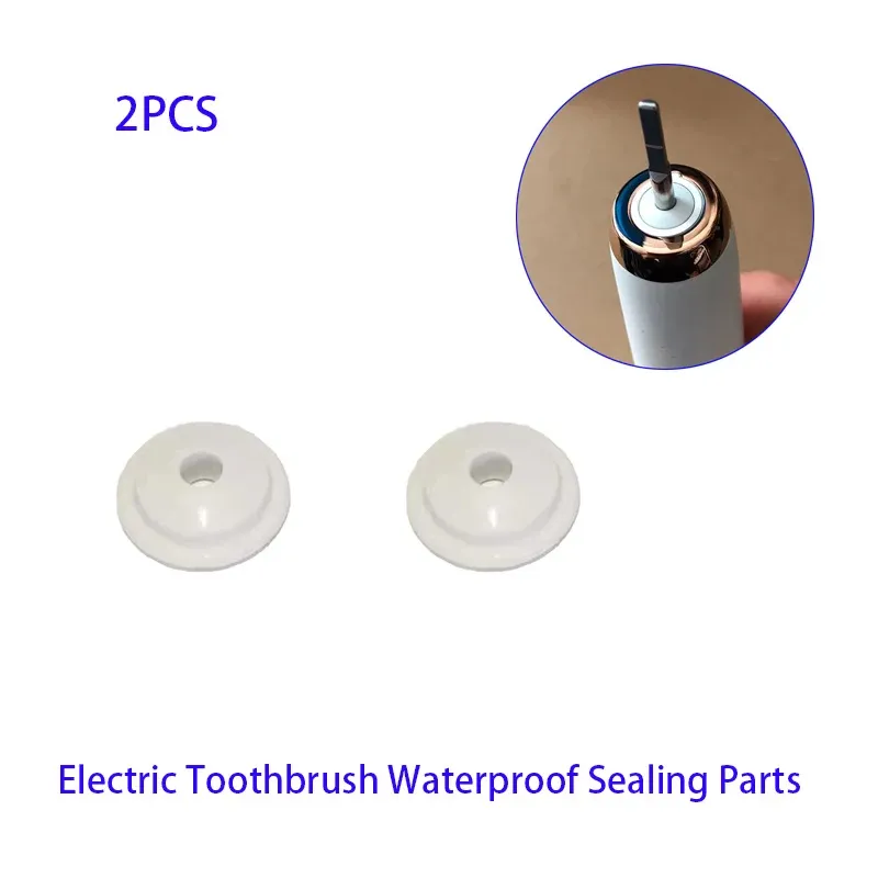 2 stücke elektrische Zahnbürste Reparatur zubehör Wasser leck lösung rotierender Kopf Metall wellens tange Link wasserdichte Dichtung steile