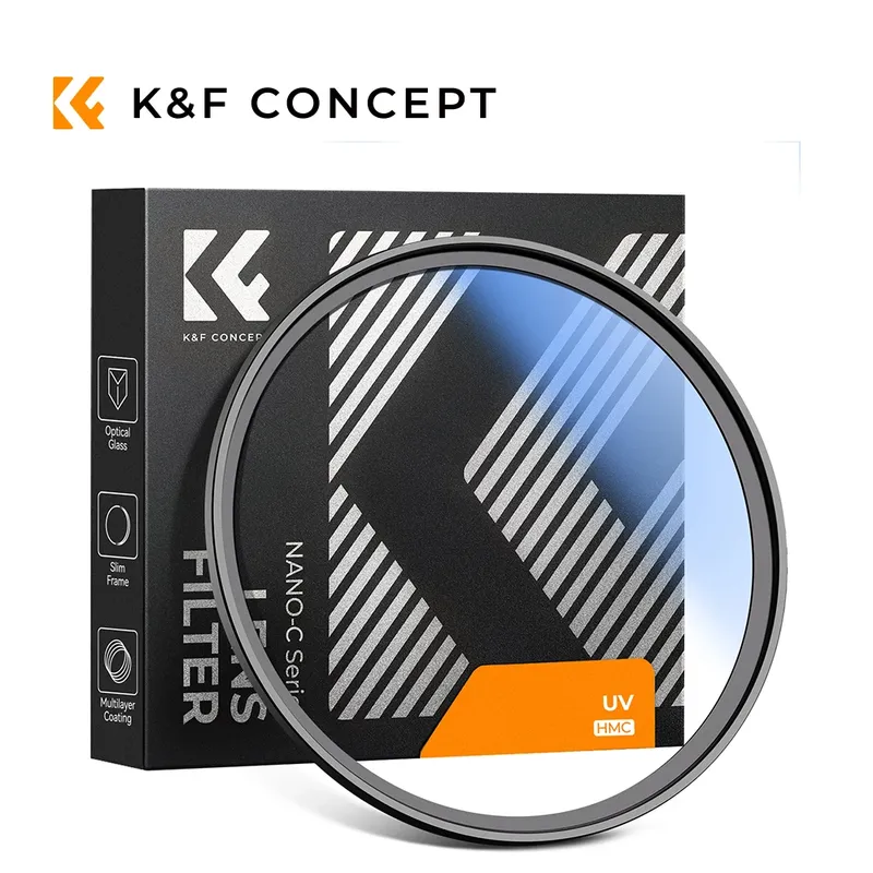 K&F Concept MC UV-Schutzfilter Ultra Slim Multi-Coated HD 37mm 43mm 46mm 49mm 52mm 55mm 58mm 62mm 67mm 72mm 77mm 82mm