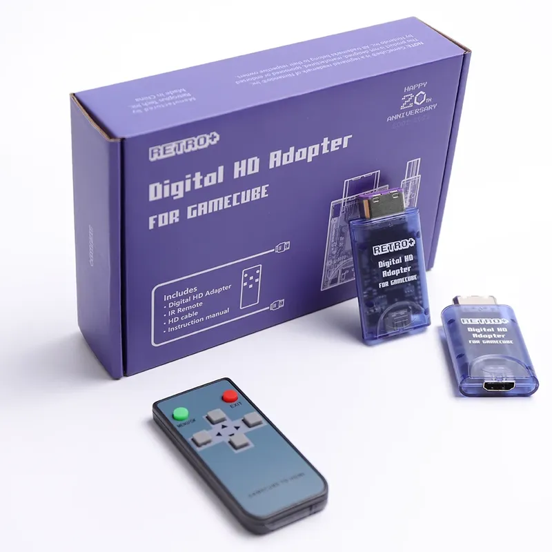 Retroplus Tech Digital HDMI Adapter Für Nintendo Gamecube HDMI-Kompatibel Linie Doubler Für NGC Konverter Kabel Spiel Zubehör