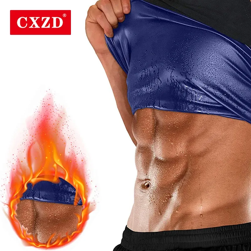 Männer Neopren Schweiß Sauna Weste Taille Trainer Abnehmen Body Shaper Weste Shapewear Korsett Gym Unterwäsche Frauen Fett Brennen Tank Top