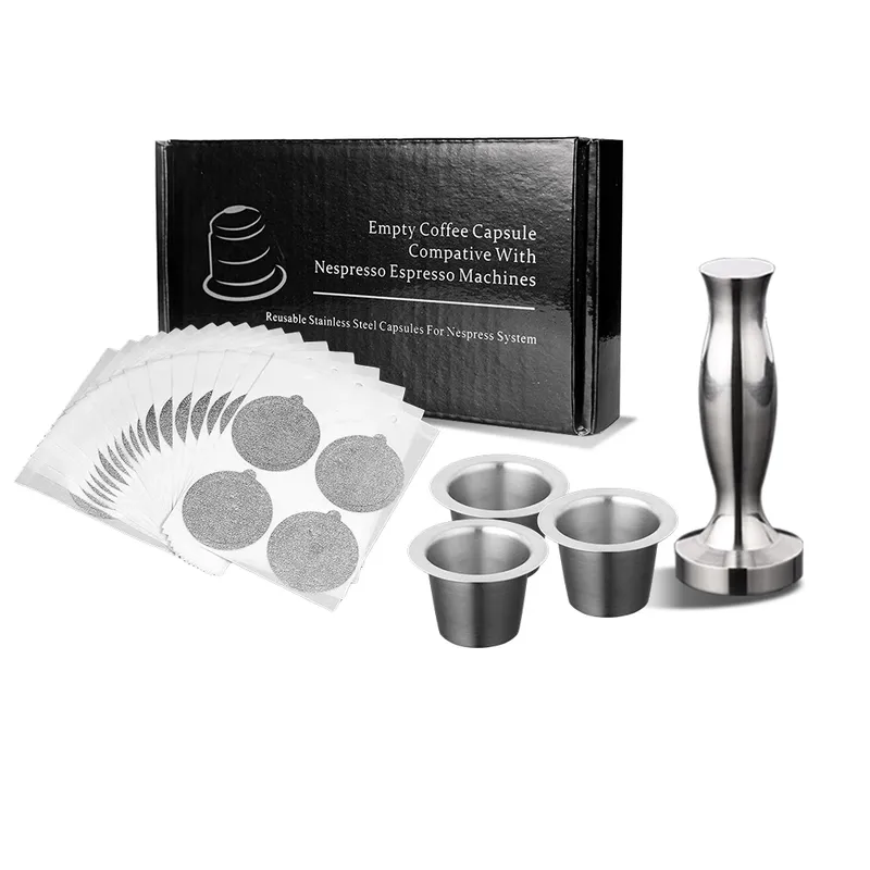 Nespresso Kaffee Pods Edelstahl Nachfüllbare Kapseln Nesspreso Wiederverwendbare Kaffee Filter Tasse Neue DIY Kaffeemaschine Werkzeuge Geschenk