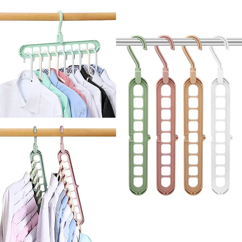 3 magische, platzsparende Kleiderbügel, intelligenter Closet-Organizer, hochwertiger Kleiderschrank, Kleidung, kaskadierender Kleiderbügel für Hemden, Hosen, Kleider