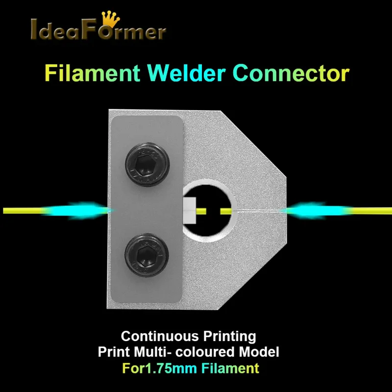 3d Drucker Zubehör 1,75 MM Filament Schweißer Stecker Joiner werkzeug Filament Splicer Filament schweißen Für Alle Arten PLA/ABS/PETG