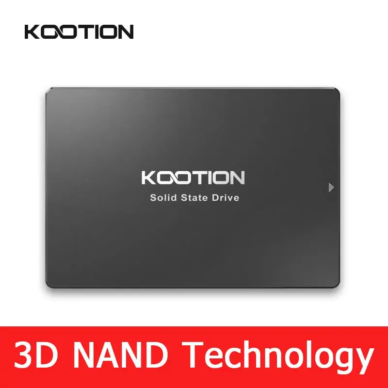 KOOTION X12 SSD SATA 256 GB 512 GB 1 TB 2 TB SATA 3 SSD Laufwerk 2,5 Zoll HDD Festplatte Solid State Disk für Laptop PS4 PC Desktops