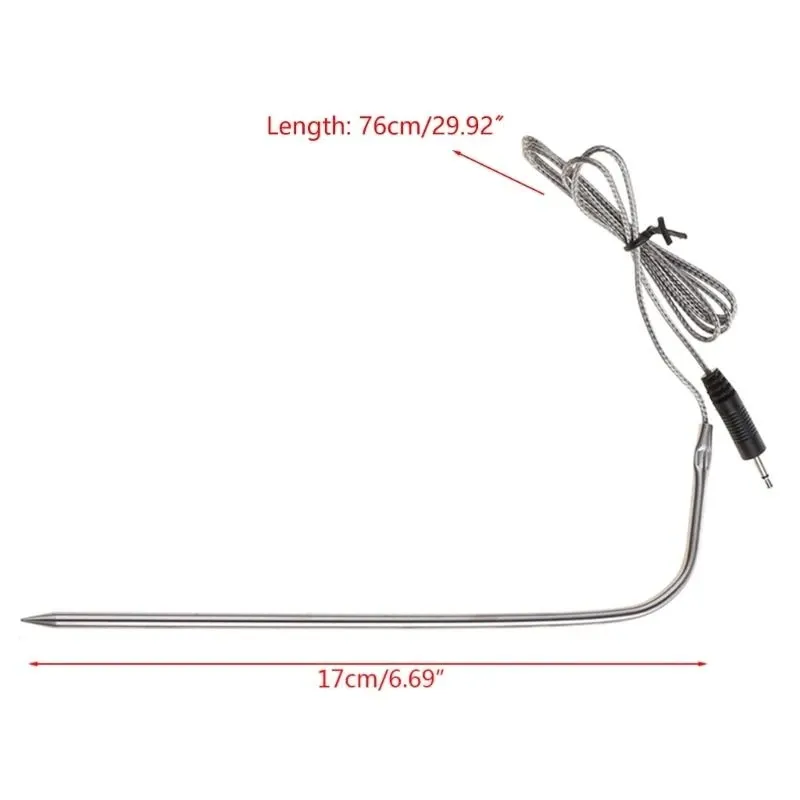 Wasserdicht Thermometer Hybrid Sonde Ersatz für Thermopro Wireless Remote Digitale Kochen Lebensmittel Fleisch Thermometer