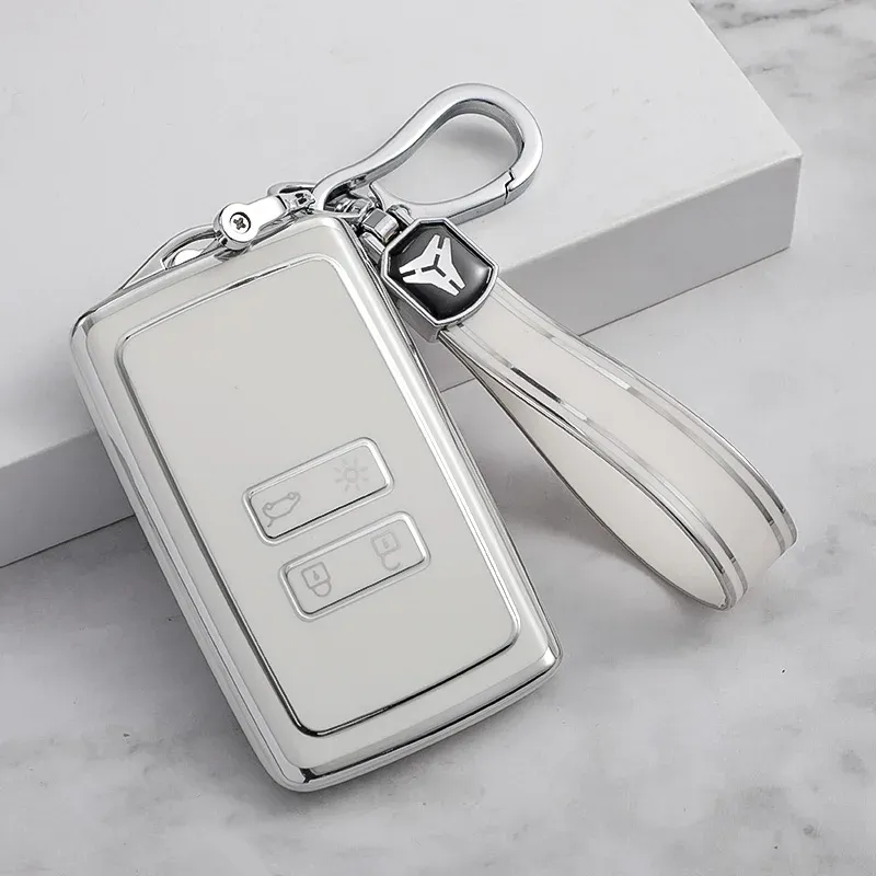 Shell Fob für Renault Captur Megane Talisman Espace Clio Zoe Koleos Scenic 4 Arkana Dacia Sandero Karte TPU Auto Schlüssel abdeckung Fall