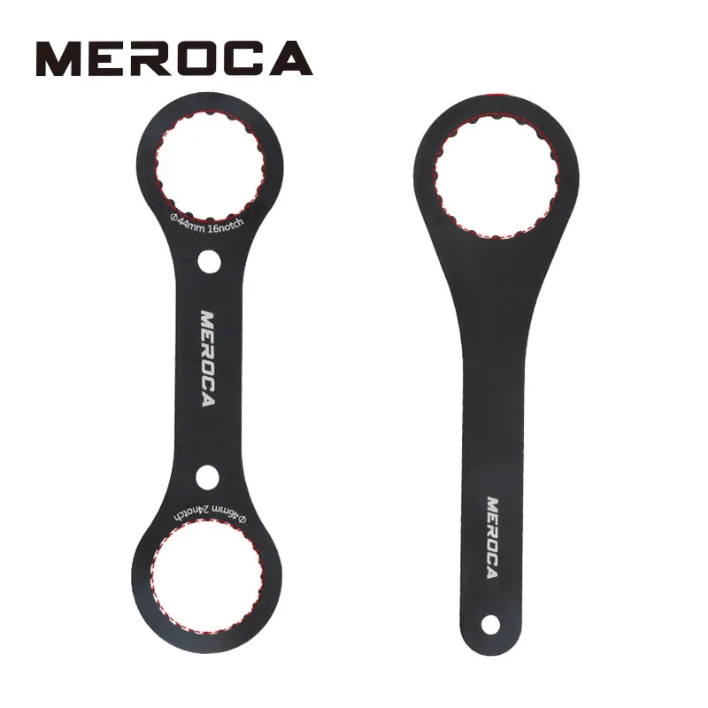 MEROCA Fahrrad Tretlagerschlüssel 44mm 46mm 49mm 16/24 Kerbe Für IXF BB51 BB52 DUB Installieren Reparatur Fahrrad Werkzeug