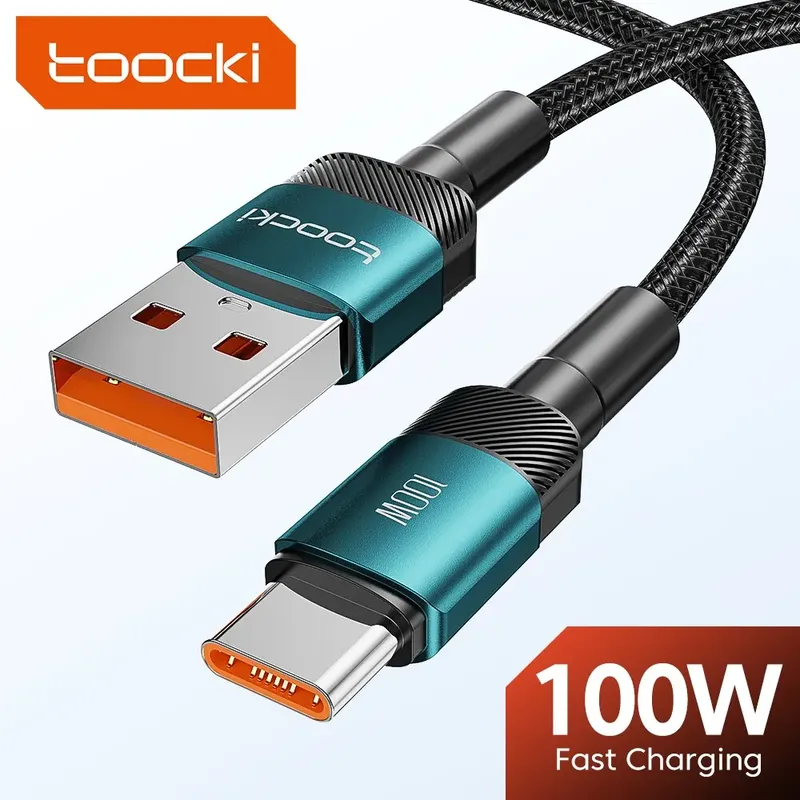 Toocki USB Typ C Kabel Schnellladung USB C Ladegerät Kabel für iPhone 15 14 13 12 11 Huawei P40 P30 Realme Oppo Oneplus Power Bank