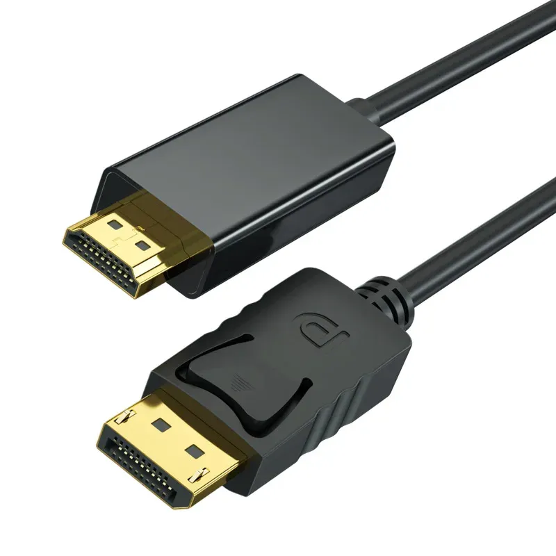 Dp displayport zu hdmi kabel displayport männlich zu männlich hdmi kompatibles video audio kabel für computer laptop tv projektor monitor