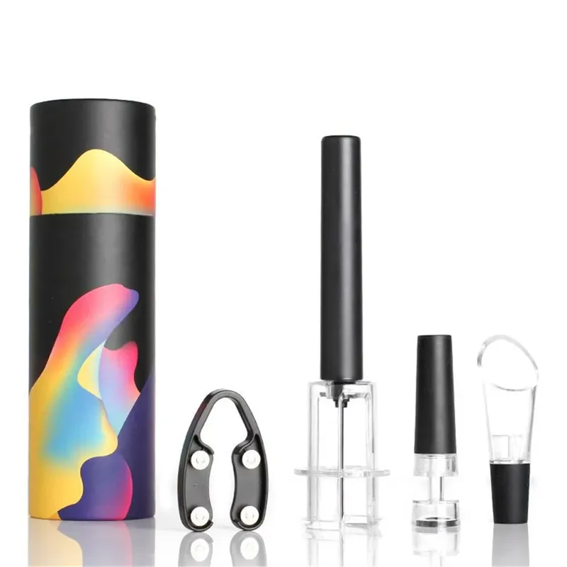 Wein Opener Luftpumpe Druck Vakuum Wein Flasche Korkenzieher Edelstahl Pin Typ Cork Out Werkzeug Wein Opener Bar Zubehör