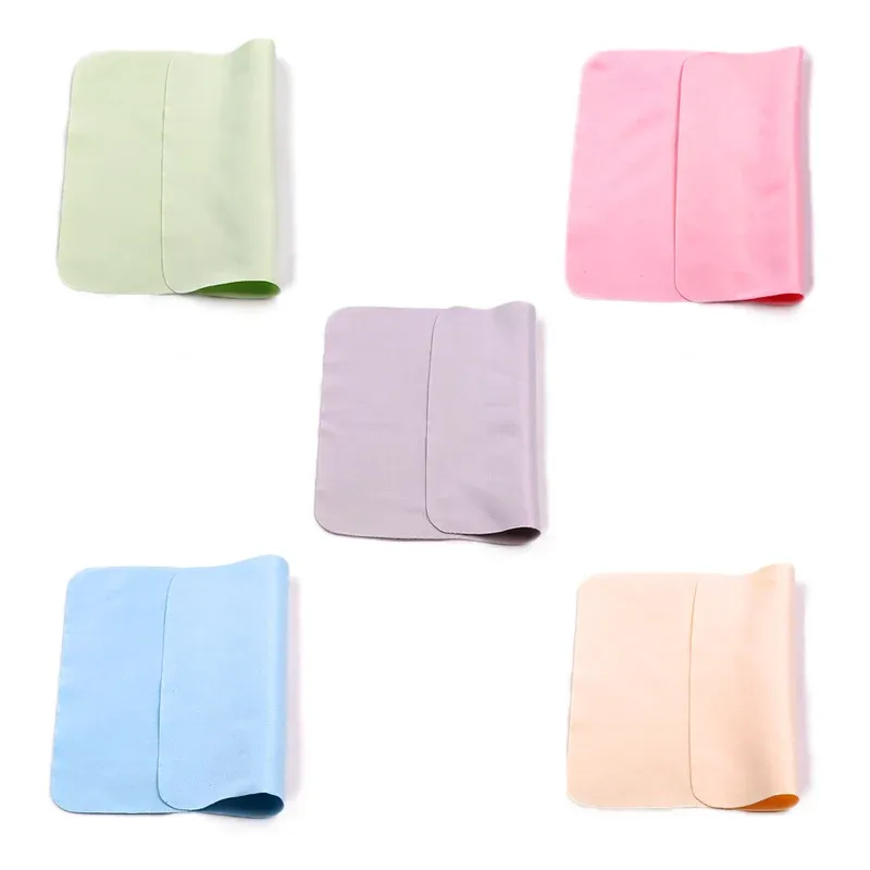 10PCS Weiche Chamois Gläser Reiniger Brillen Mikrofaser Sauberes Tuch für Objektiv Telefon Bildschirm Reinigung Tücher Werkzeuge
