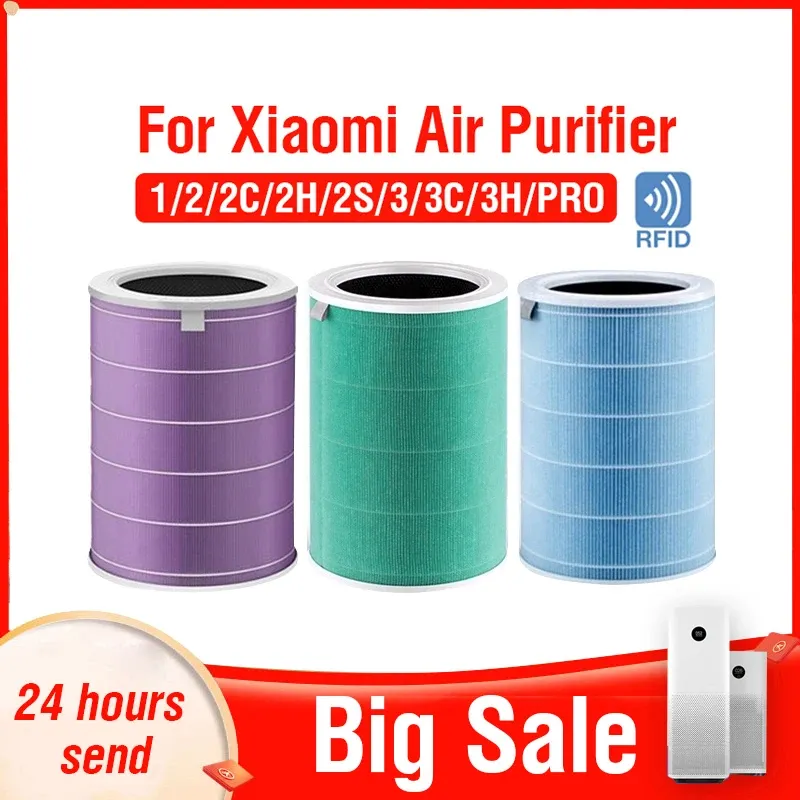 Für Ersatz Xiaomi Luftreiniger 3H Filter Xiaomi Hepa Filter Xiaomi Luftreiniger Filter Formaldehyd Luftreiniger 2S Filter