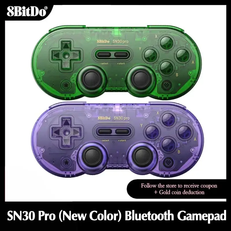 8Bitdo SN30 Pro Bluetooth Gamepad Controller Joystick für Nintend Switch NS 2 MacOS Android PC SteamoS Raspberry Pi