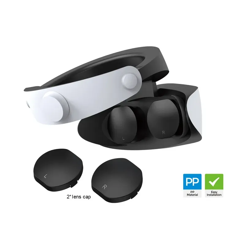 VR Objektiv Abdeckung Für PS VR2 Gläser Linsen Schutz Anti-scratch Staub-proof ABS Schutz Kappe Für Playstation VR2 Zubehör
