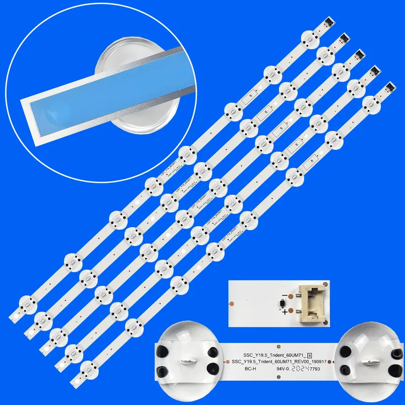 Neue LED-Hintergrundbeleuchtungsstreifen für 60UM7100DUA 60UM7270 60UU640C NC600DQE-VSHP7 60UM7270PSA 60UM7100PLB 60UM6950 60UM7100 60UM6900