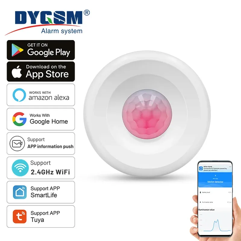 Smart-Home-Infrarot-Detektor-Smart-Life-App-Unterstützung für Android-Licht und Pir-Bewegungs sensor