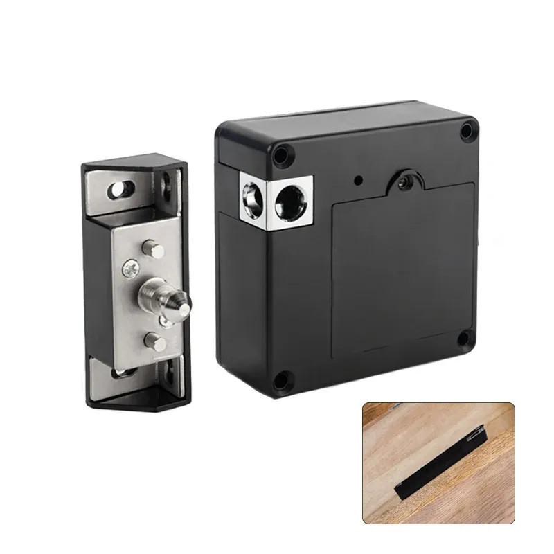 Intelligente Schublade, elektronisches RFID-Türschloss, versteckte DIY-Holzschranktürschlösser, 13,56 MHz, RFID-Tag, IC-Karte, neu, einfach zu installieren