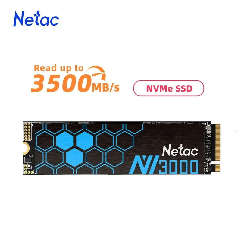 Netac ssd nvme m2 250gb 500gb nvme ssd 1tb 2tb m.2 pcie interne Solid-State-Festplatte für Laptop-Desktop