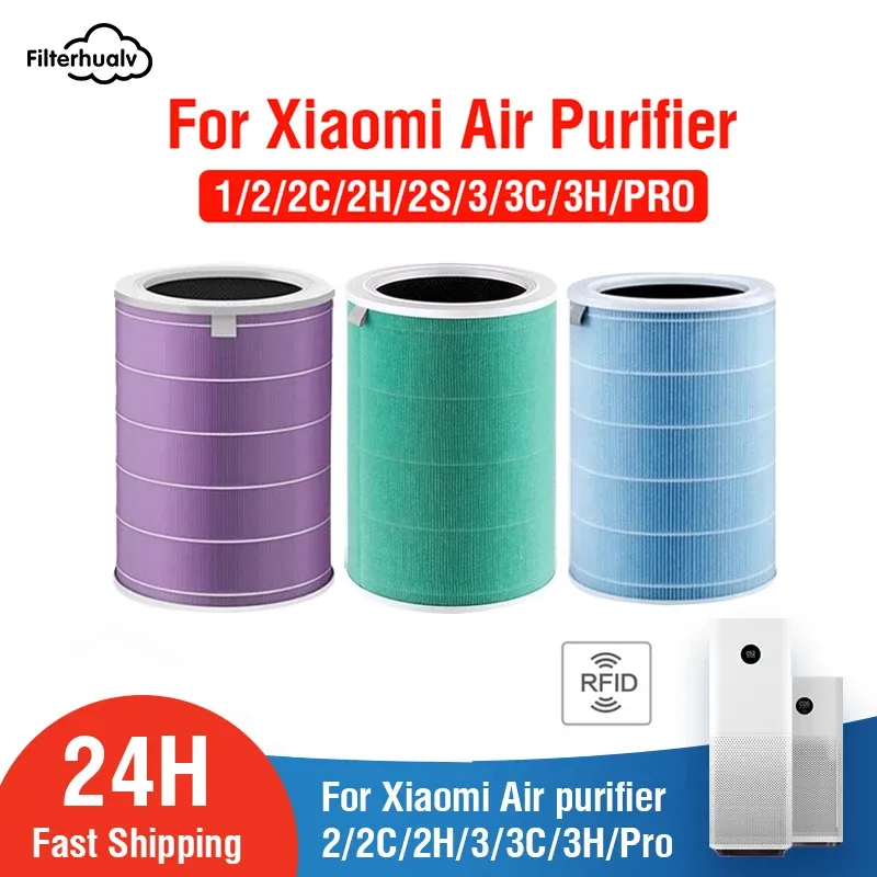 Luftfilter für Xiaomi Mi Luftreiniger 1 2 2S 2C 2H 3 3S 3C 3H Mijia Luftfilter Carbon HEPA Ersatz
