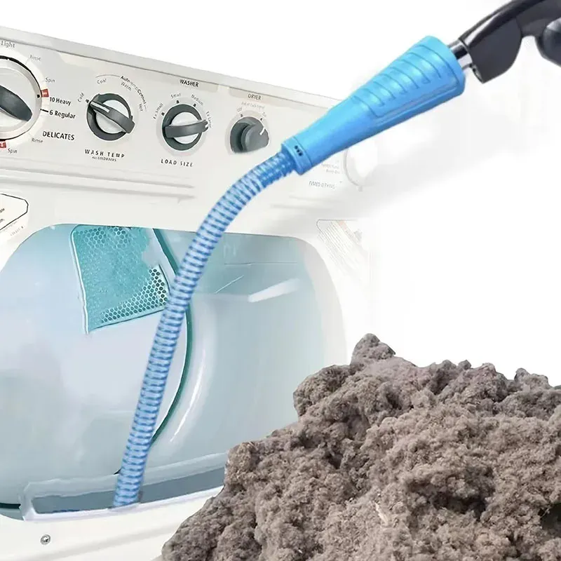 Trockner Vent Cleaner Kit Vakuum Aufsatz Biegsamer Trockner Fusselentferner mit Führung Draht Trockner Fussel Bildschirm Reinigungsschlauch