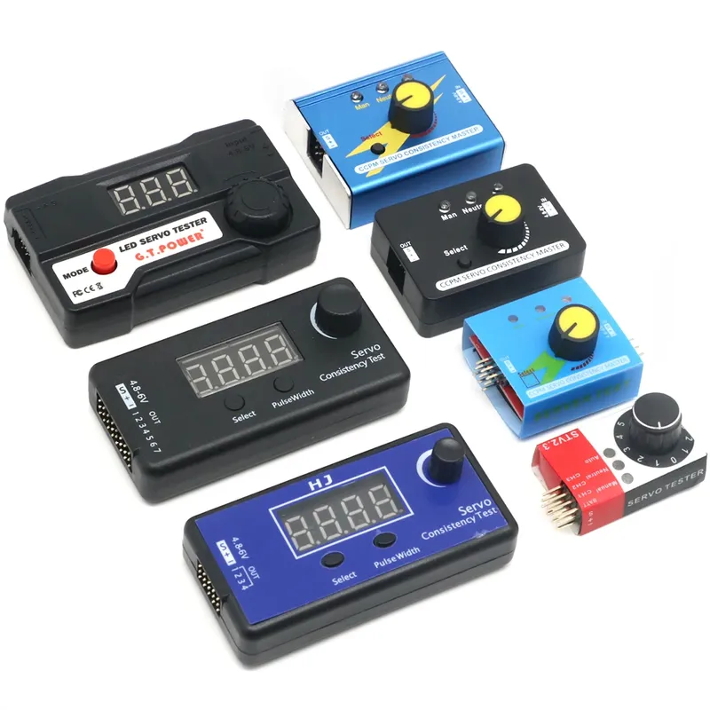 Digitaler Servotester / ESC-Konsistenztester Lenkgetriebemessung für FPV RC Hubschrauber Flugzeug Auto Servo Tester Tool