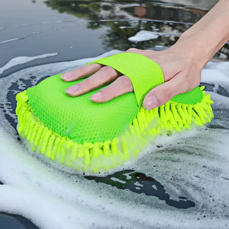 Mikrofaser Auto Waschmaschine Schwamm Reinigung Auto Pflege Detaillierung Pinsel Waschen Handtuch Auto Handschuhe Styling Zubehör