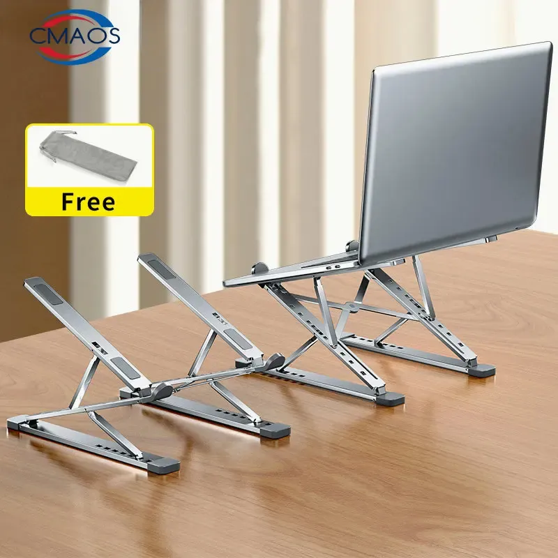 CMASO NEU N8 Verstellbarer Laptop-Ständer aus Aluminium für MacBook, Tablet, Notebook-Ständer, Tisch-Kühlpad, faltbarer Laptop-Halter