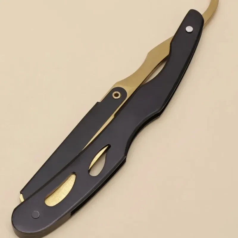 Männer Rasiermesser Manuelle Rasierer Edelstahl Rasierer Rack Professionelle Gerade Kante Rasierer Barber Bart Cutter