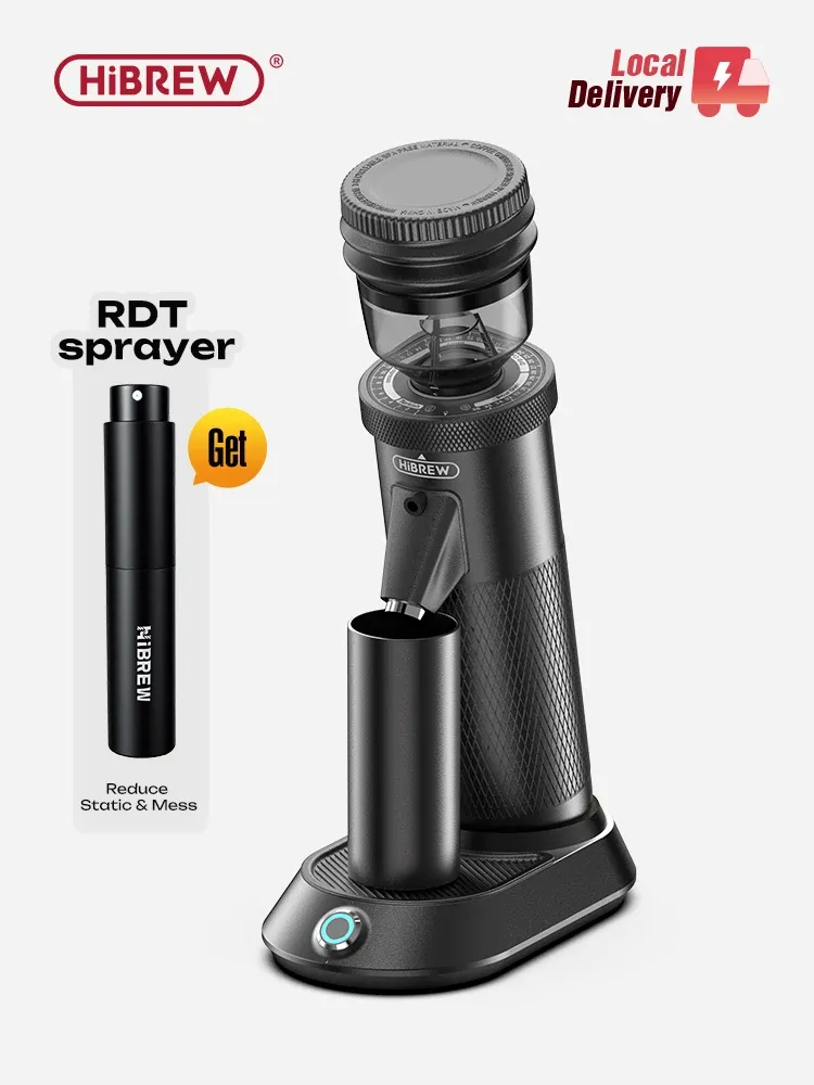 HiBREW G5 48 mm konischer Grat, elektrische Kaffeemühle, kompakte tragbare Kaffeebohnenmühle, Küche für Espresso, türkischen Kaffee