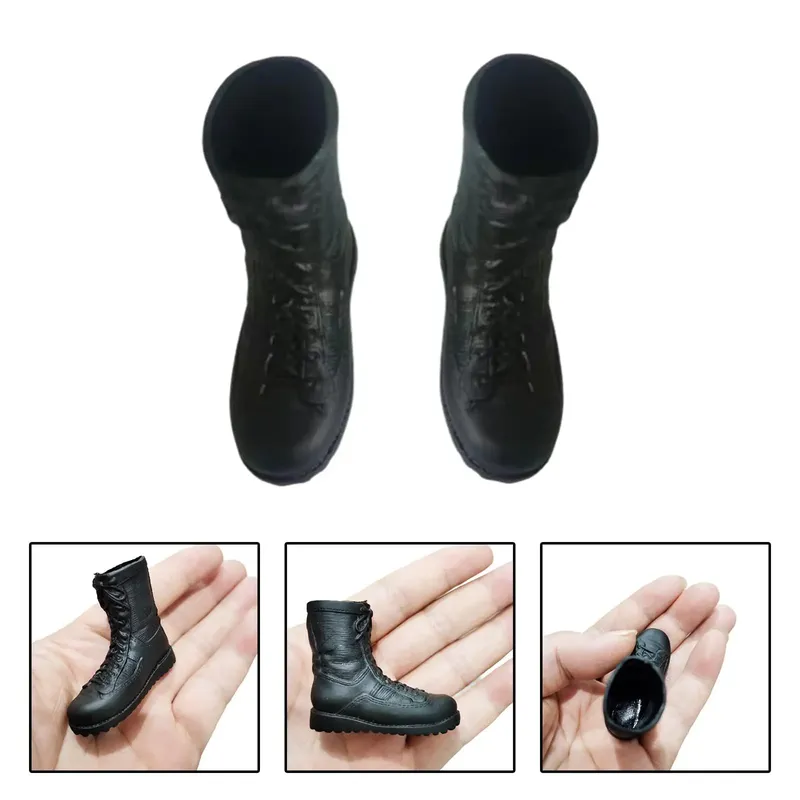1:6 mans Soldat Schuhe Kampfs tiefel formelle Mode für 12 ''Zoll Puppen figuren