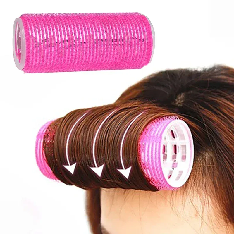 1pc Große Selbstklebende Lockenwickler Friseur Heimgebrauch DIY Magie Styling Roller Rolle Lockenwickler Haar Frauen Schönheit Werkzeuge 3 stile