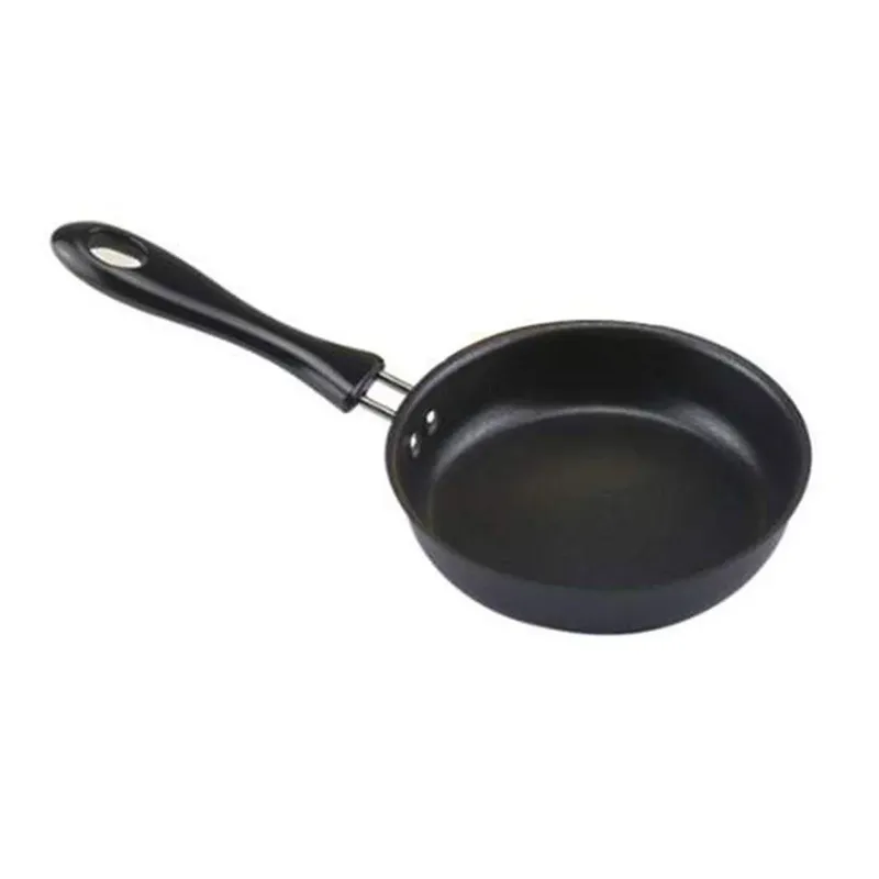 Pfanne Braten Ei Pfanne Topf Mini Kochen Omelett Pfannen Antihaft Nicht Eisen Stick Topf Braten Omelett Guss Pfannkuchen Töpfe 12 cm