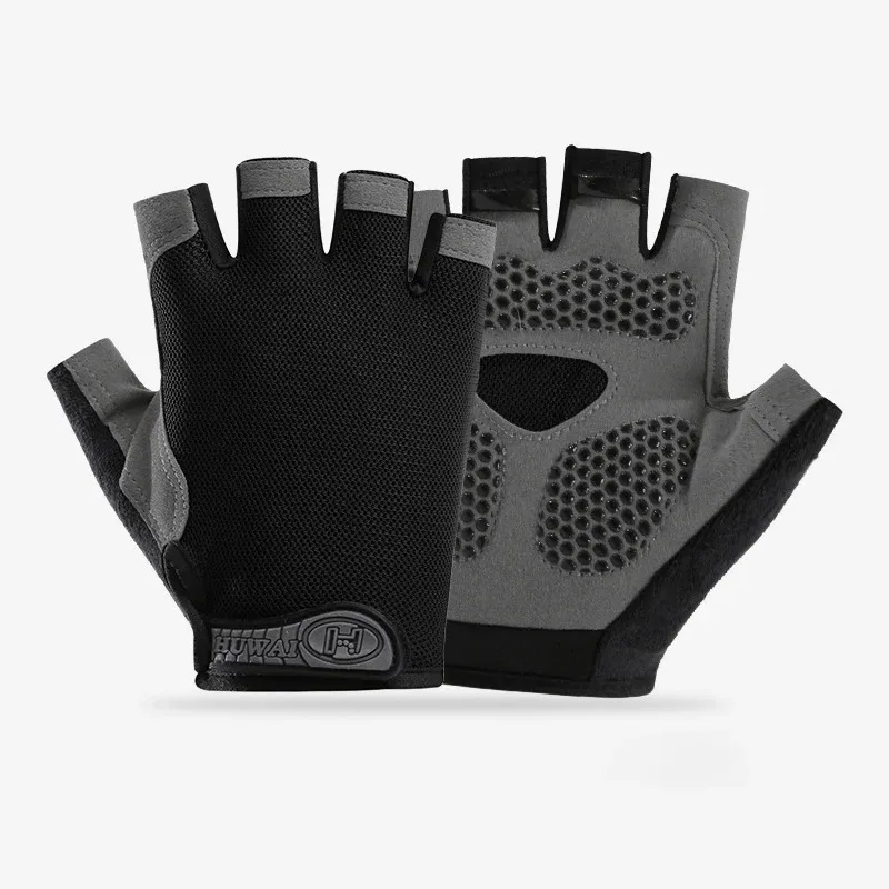 Gym Handschuhe Fitness Training Fingerlose Männer Frauen Bodybuilding Übung Sport Handschuhe für Radfahren Fahrrad Anti Slip Atmungsaktiv