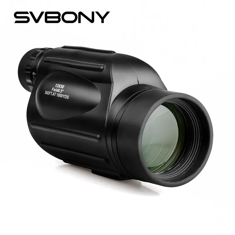 Svbony Telescope SV49 Monokular Leistungsstarkes professionelles Monokular Wasserdichte Campingausrüstung für Reisen und Jagd