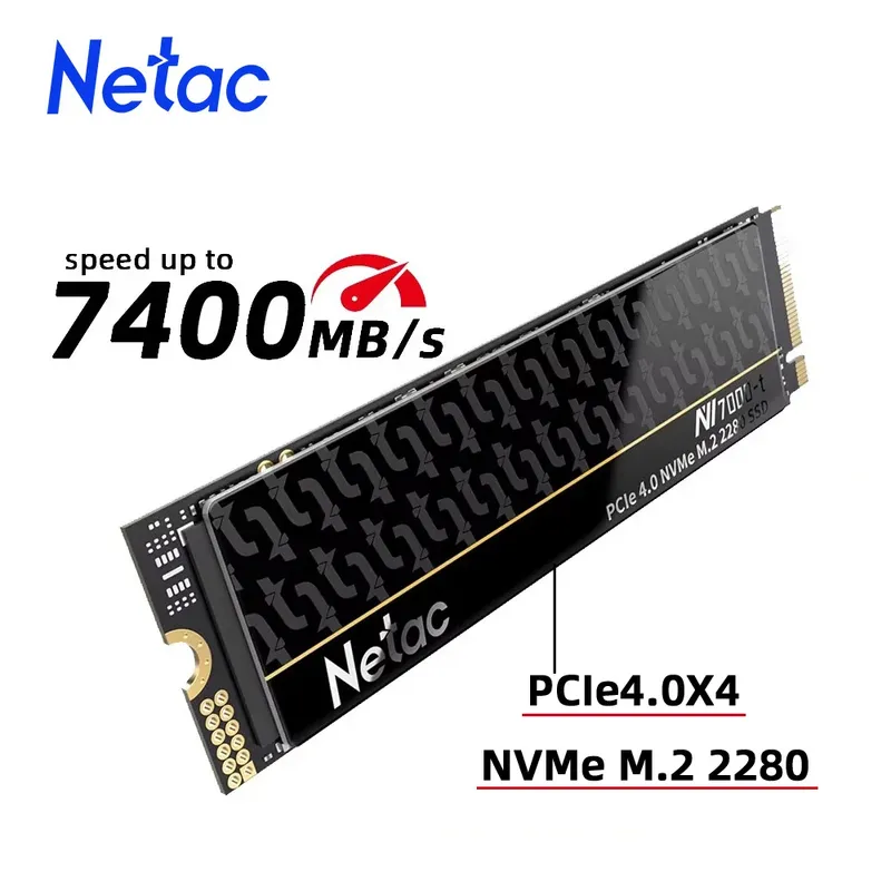 Netac 1 TB 2 TB 4 TB M2 SSD NVMe 512 GB PCIe4.0 M.2 2280 NV5000t NV7000t Interne Solid State Festplatte Für PS5 Laptop Desktop